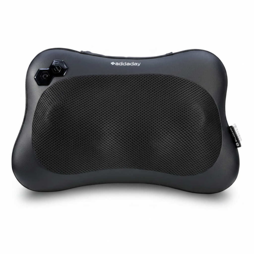 Addaday Pro Wireless Deep Tissue Massage Pillow with Heat