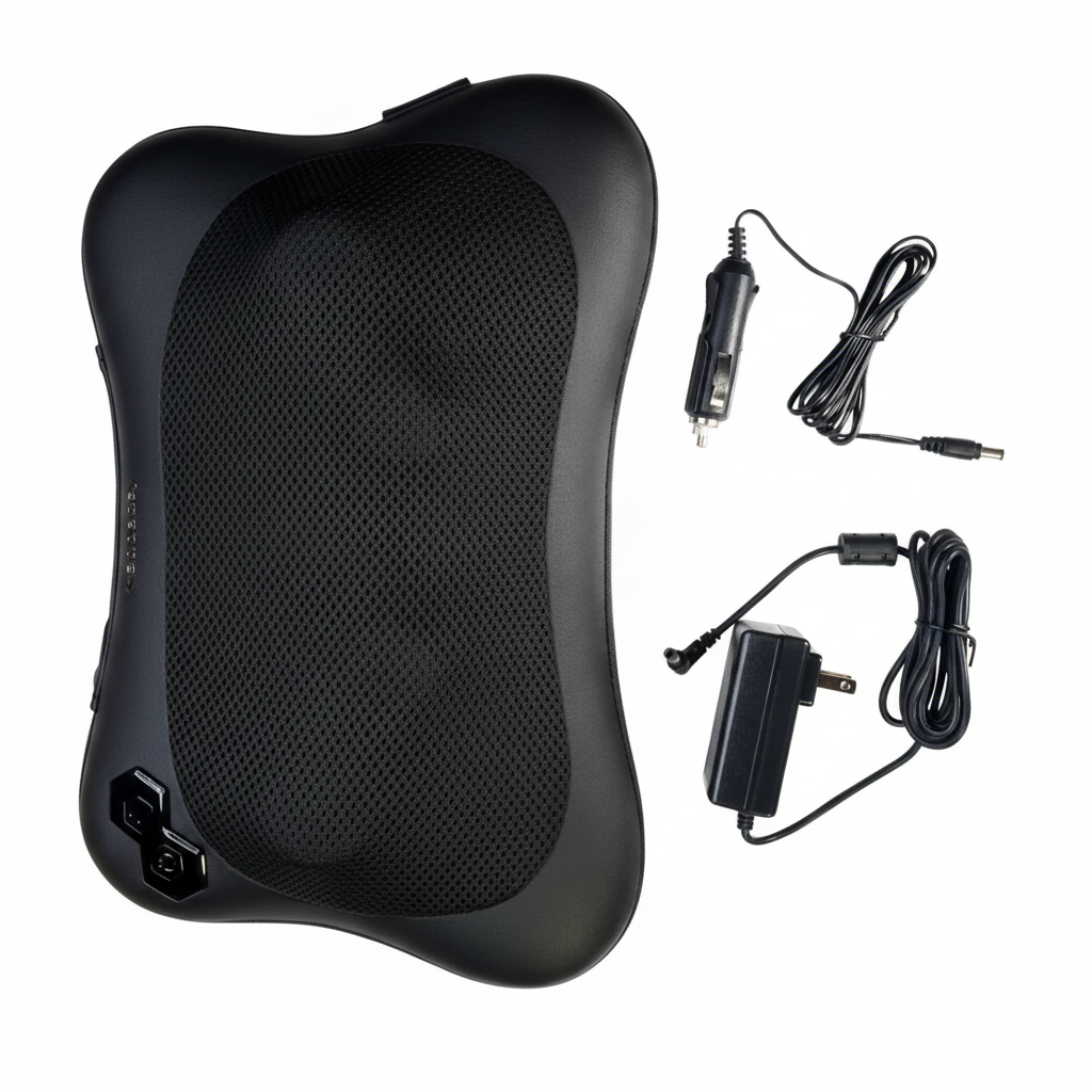 Addaday Pro Wireless Deep Tissue Massage Pillow with Heat